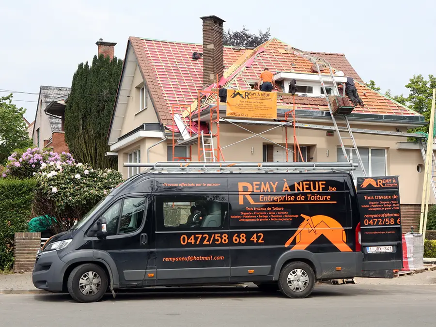 Remy à neuf - entreprise de toiture à Nivelles